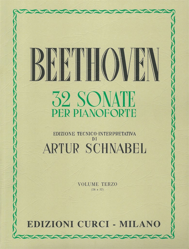 Sonate Vol. 3 (Schnabel)